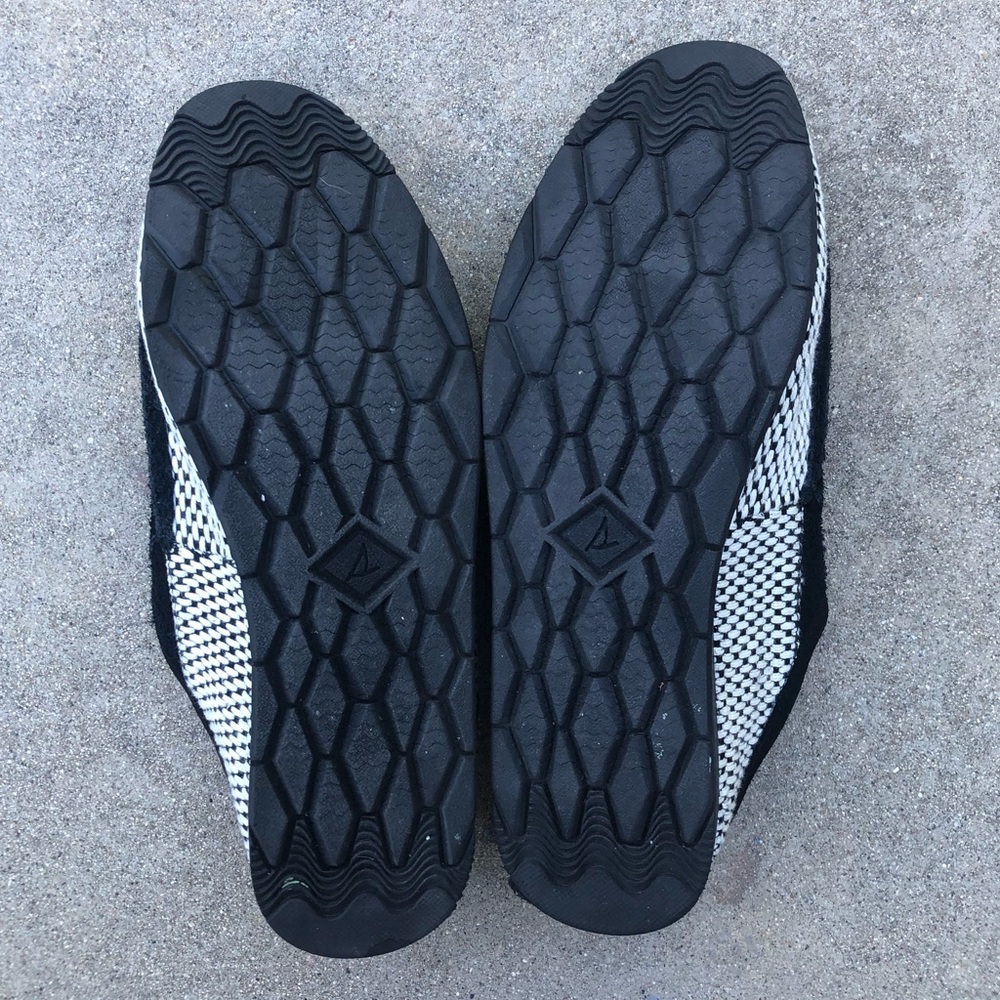 Sperry x Pleasures Moc-Sider Mule Slip On Black Loafers Shoes Size 13M - Picture 11 of 13